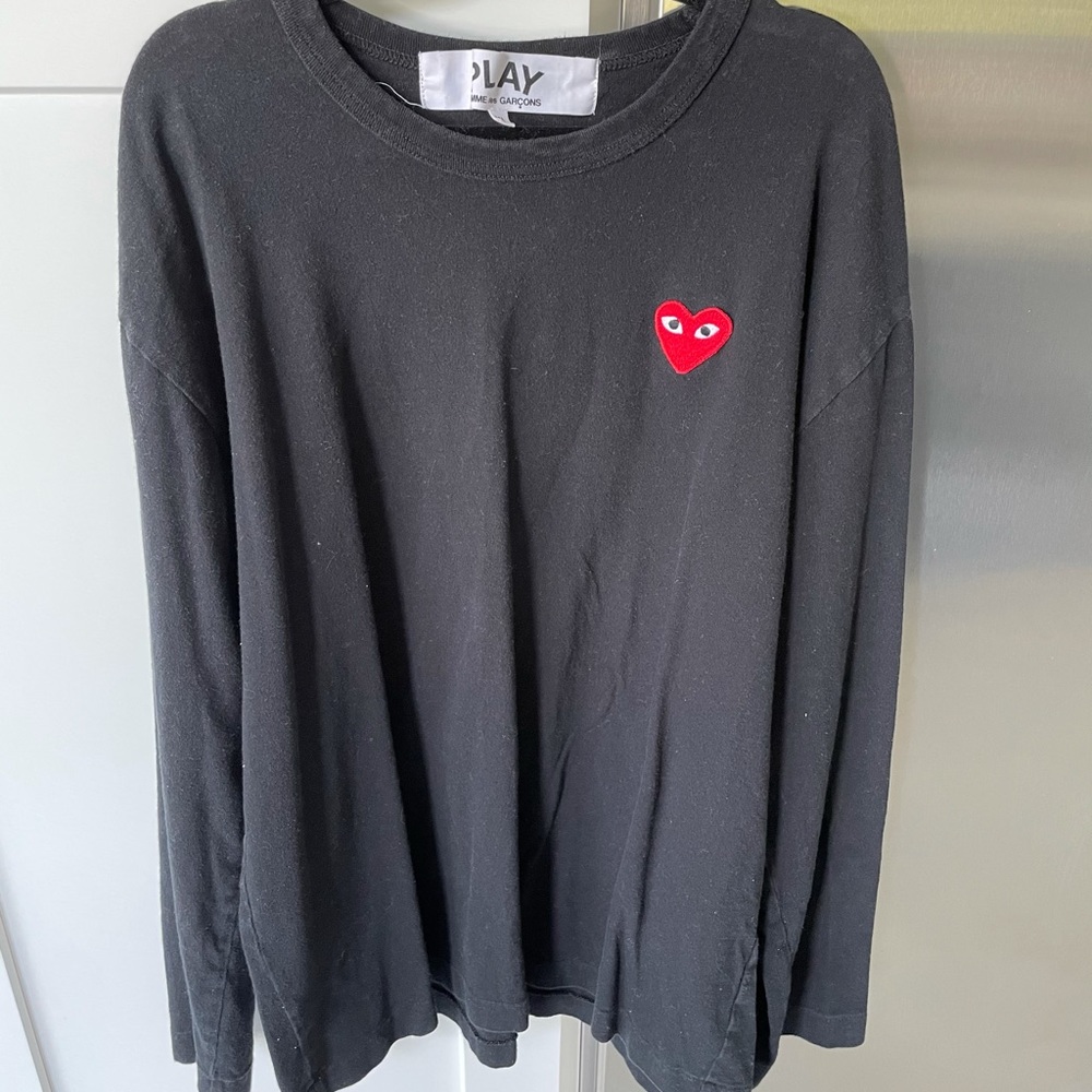 Comme Des Garcons Play Heart long sleeve